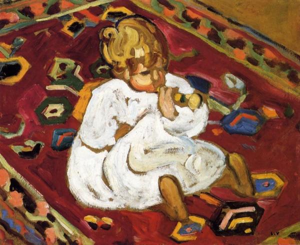 Child With Trumpet by Louis Valtat