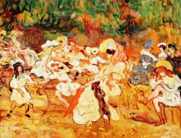 Children's Games by Louis Valtat Oil Painting Reproductions