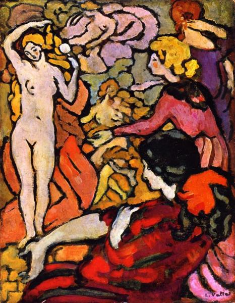 Composition With Nude by Louis Valtat