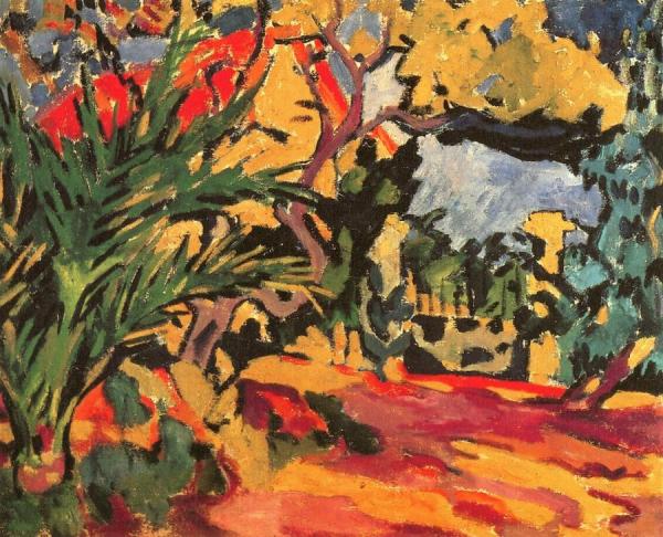 Esterel Landscape by Louis Valtat