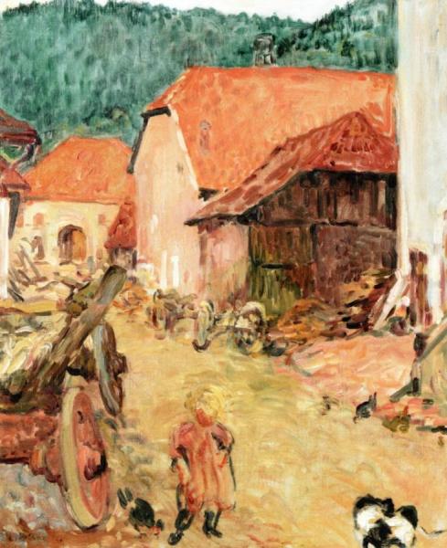 Farm In Vosges by Louis Valtat