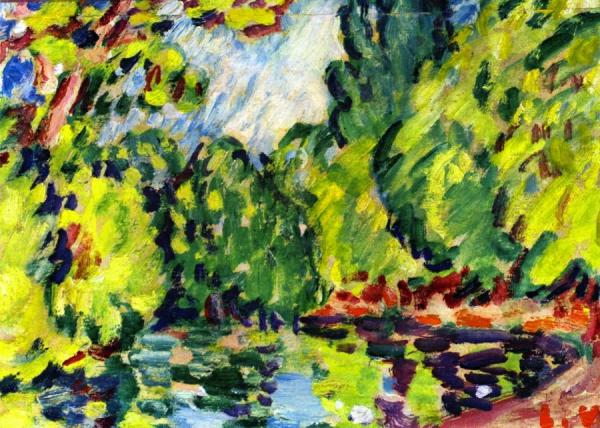 Fauve Landscape by Louis Valtat