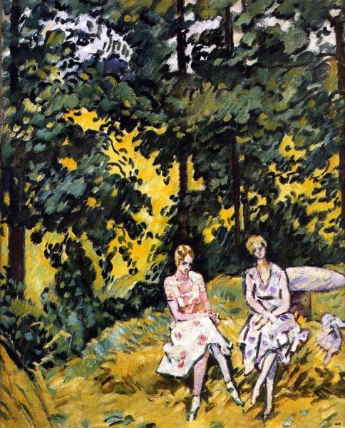 Figures At Choisel by Louis Valtat