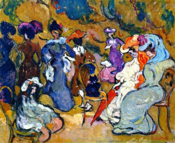 Louis Valtat Figures In A Wood