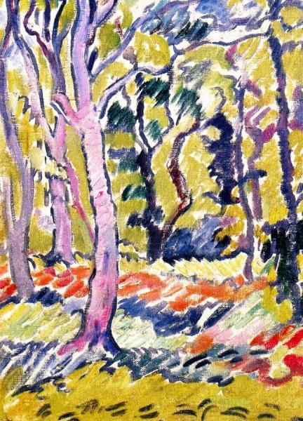 Forest In Compiegne by Louis Valtat