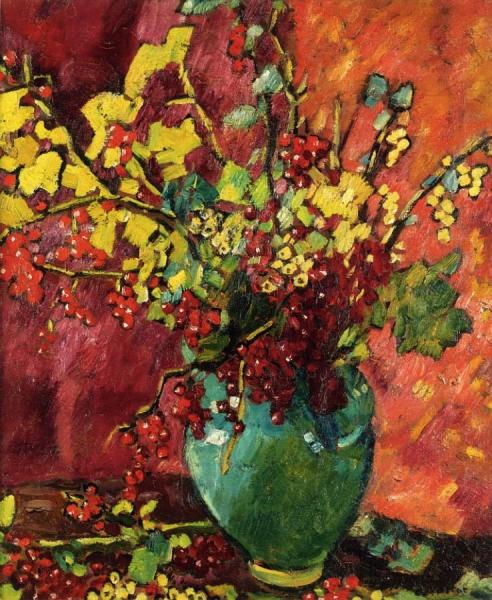 Green Jugs With Currants by Louis Valtat Oil Painting Reproductions