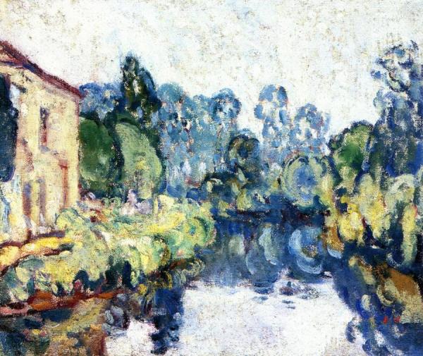 House On The Water by Louis Valtat