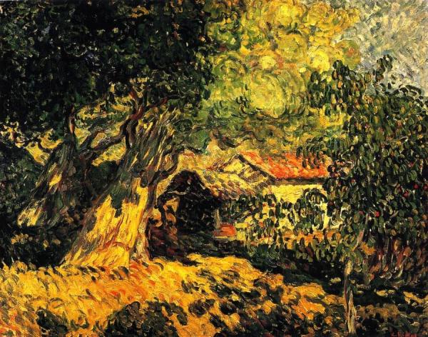 Hut In The Woods by Louis Valtat