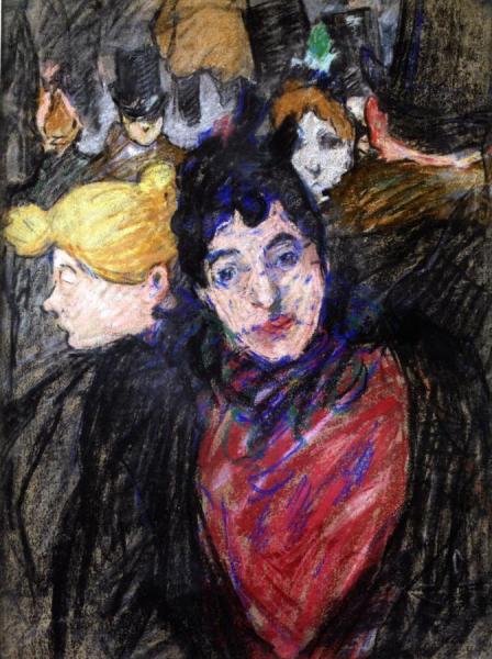 In The Lobby by Louis Valtat