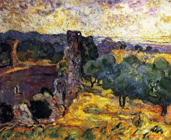In The South Of France by Louis Valtat