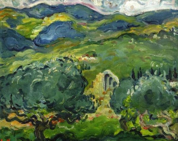 Italian Landscape by Louis Valtat