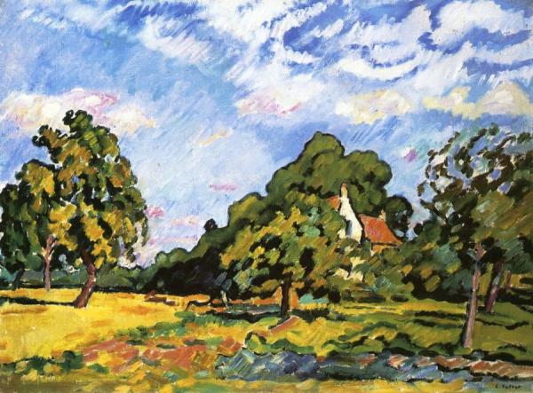Landscape In Normandy by Louis Valtat Oil Painting Reproductions