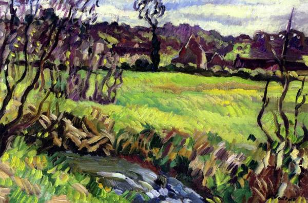 Landscape Near Choiseul by Louis Valtat