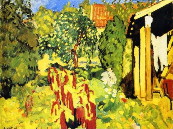 Le Jardin à Choisel by Louis Valtat