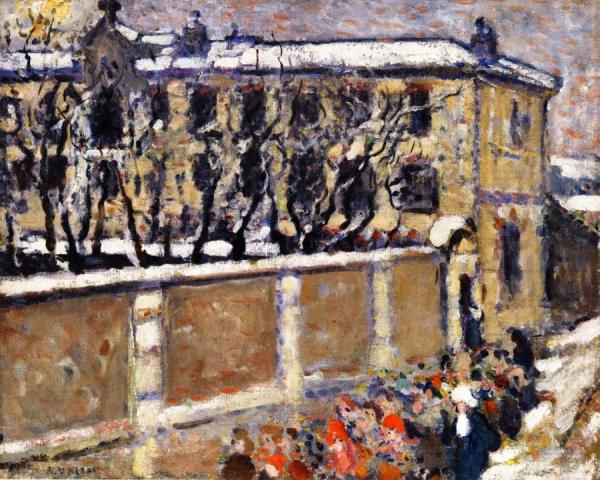 Leaving School by Louis Valtat