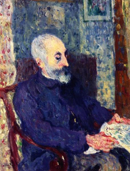Monsieur Victor Valtat, The Artist's Father by Louis Valtat