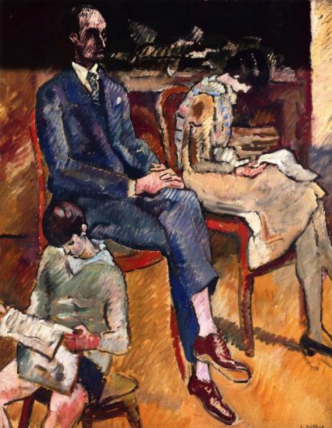 Monteran's Family by Louis Valtat