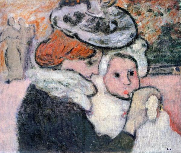 Mother And Child by Louis Valtat