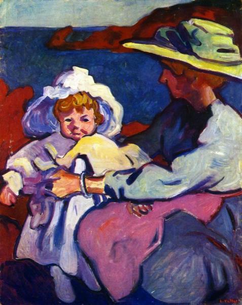 Mother And Child by Louis Valtat