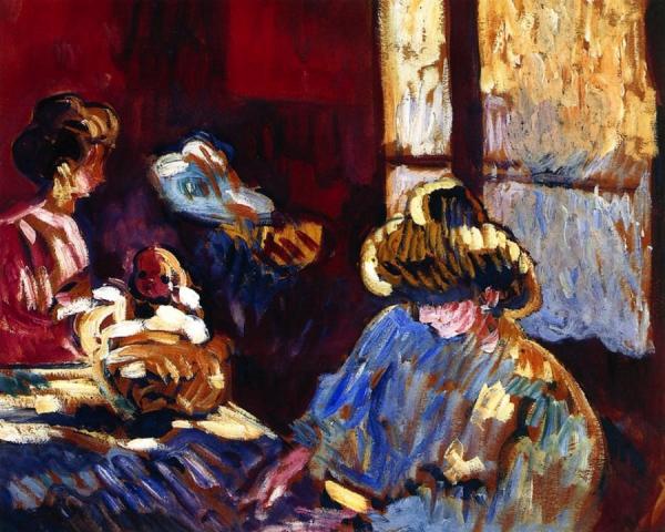 Motherhood by Louis Valtat