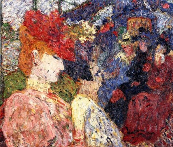 On The Boat Bus, Rouen by Louis Valtat