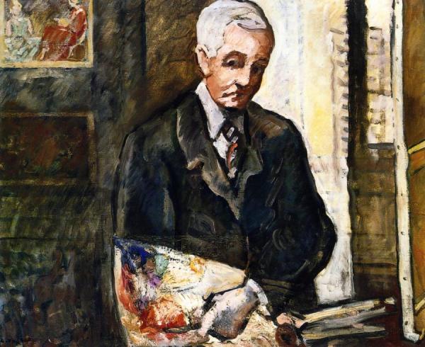 Portrait Of The Artist by Louis Valtat