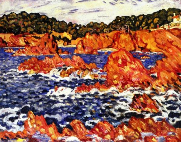 Red Rocks by Louis Valtat