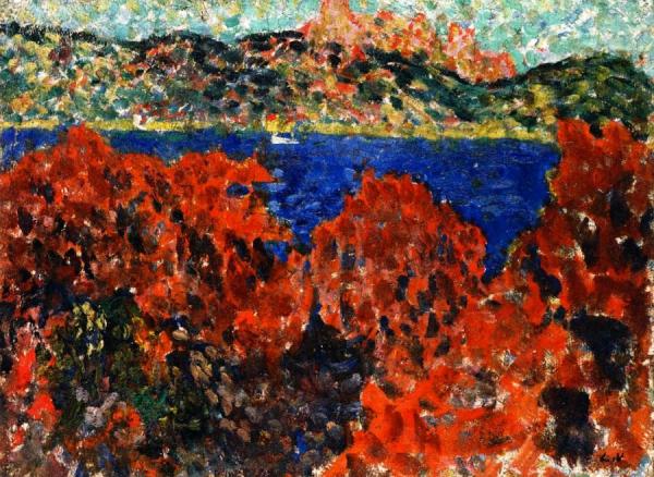 Red Rocks by Louis Valtat