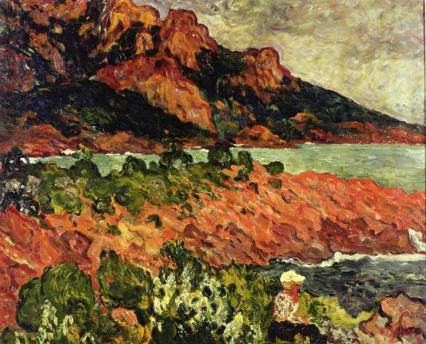 Rocks At Agay by Louis Valtat