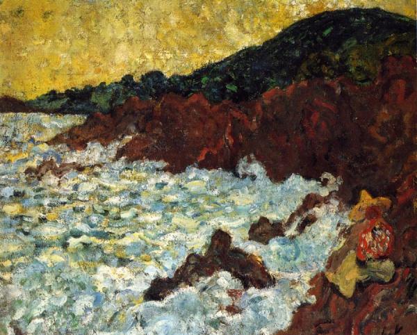 Rocks At Antheor by Louis Valtat Oil Painting Reproductions