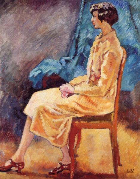 Seated Woman by Louis Valtat
