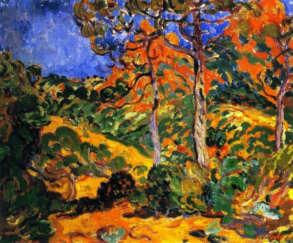 Sunlight Under The Trees by Louis Valtat