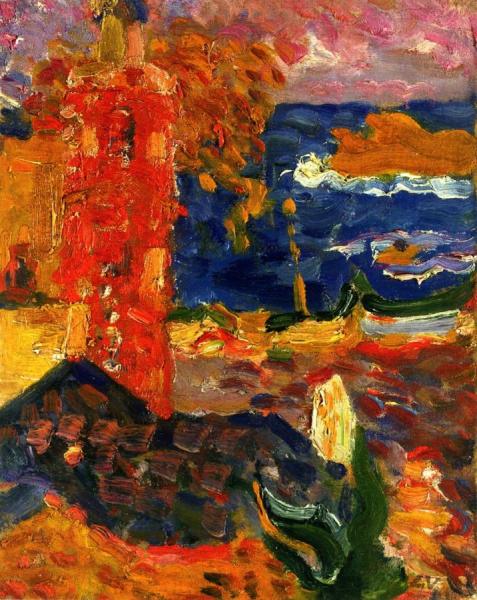 The Banyuls Lighthouse by Louis Valtat