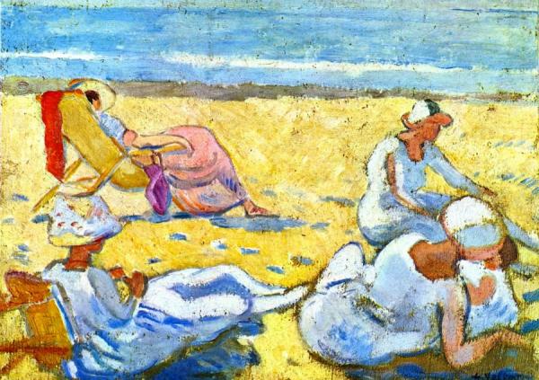 The Beach by Louis Valtat