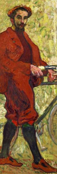 The Cyclist by Louis Valtat
