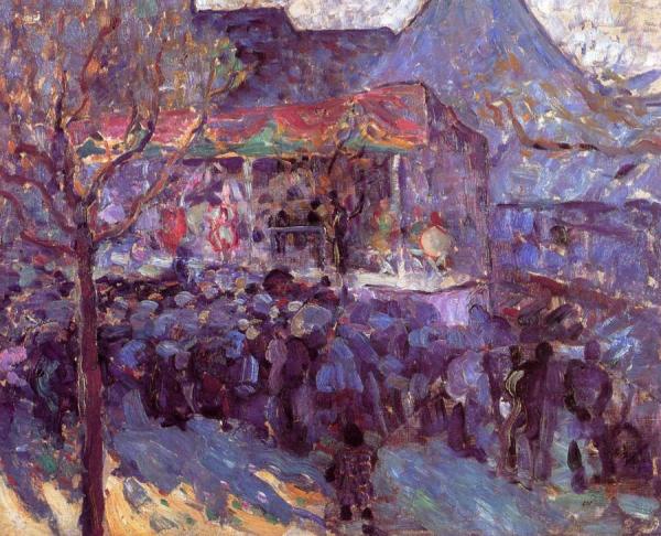 The Fair by Louis Valtat