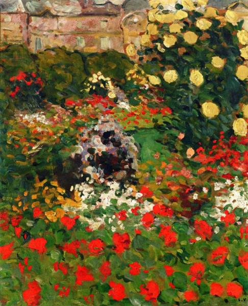 The Flower Garden by Louis Valtat