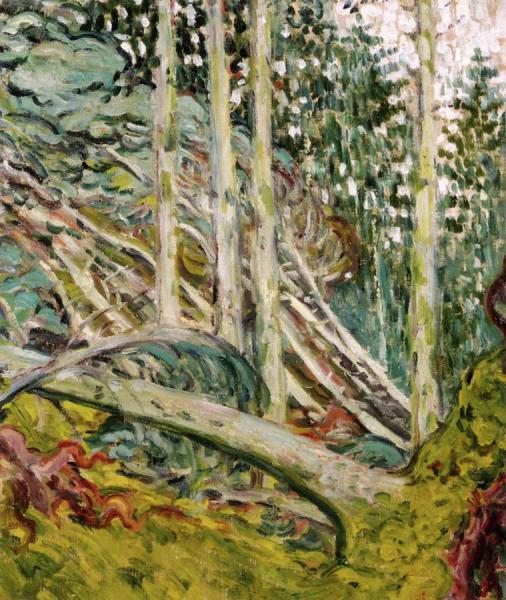 The Forest by Louis Valtat