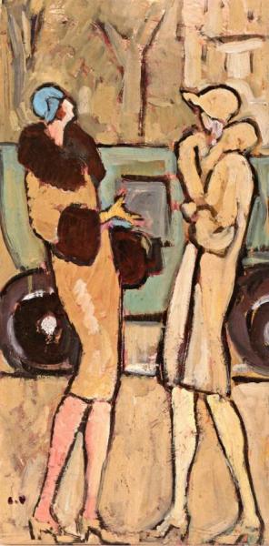 The Green Taxi by Louis Valtat