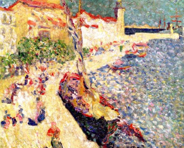 The Port by Louis Valtat