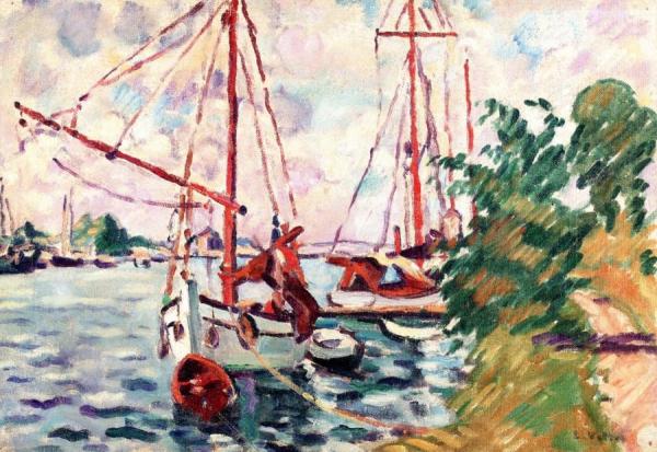 The Port by Louis Valtat