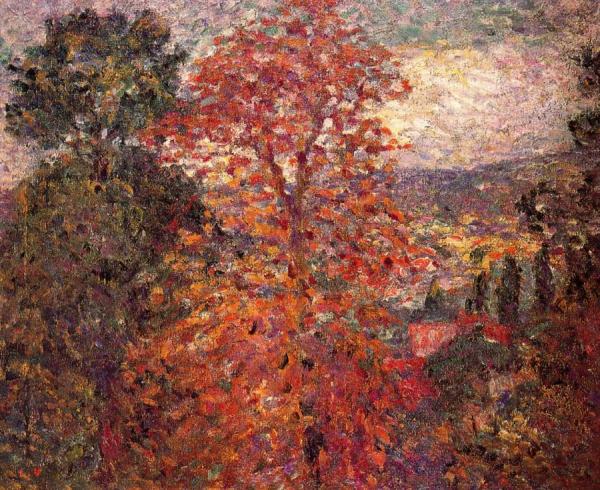 The Red Tree by Louis Valtat