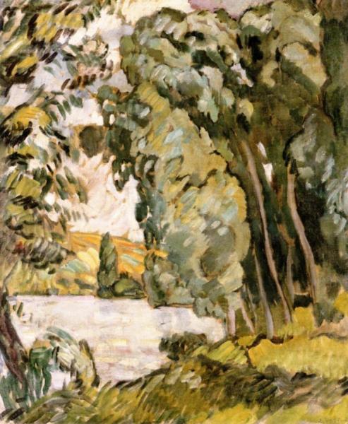 The Seine At Andelys by Louis Valtat