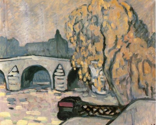 The Seine At Paris by Louis Valtat