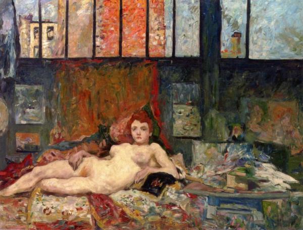 The Studio by Louis Valtat