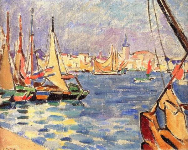 The Sunny Harbor by Louis Valtat
