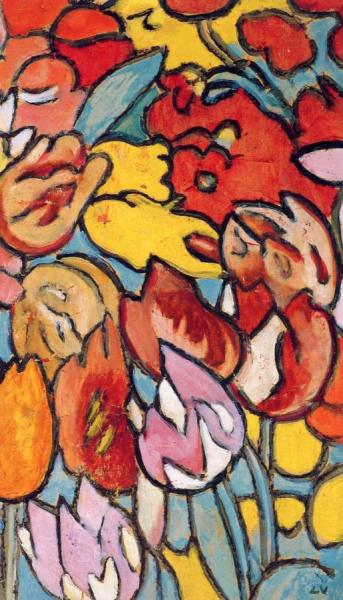 Tulips by Louis Valtat