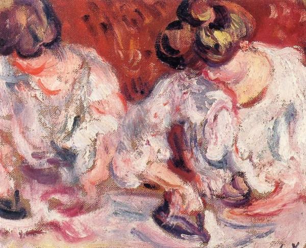 Two Ironing Women by Louis Valtat