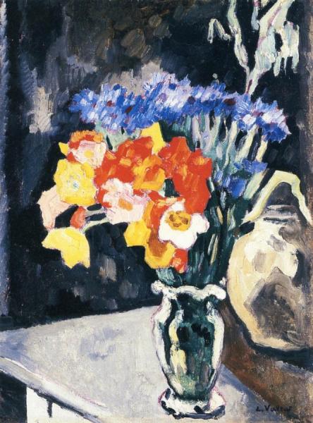 Vase Of Flowers by Louis Valtat