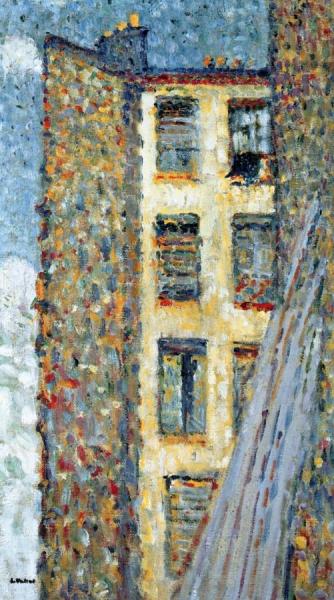 View From The Window In Asnières by Louis Valtat